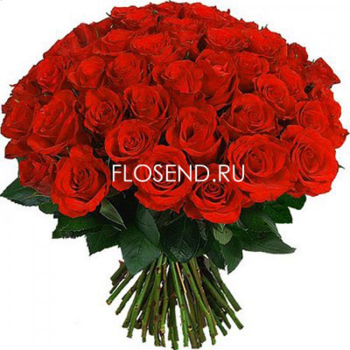 Букет «51 красных роз»